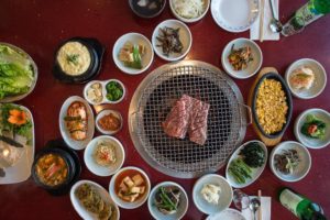 Korean BBQ at Silla Restaurant in Denver