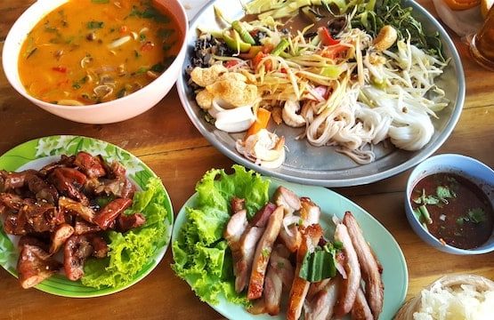 Thai feast of beloved dishes from Thailand