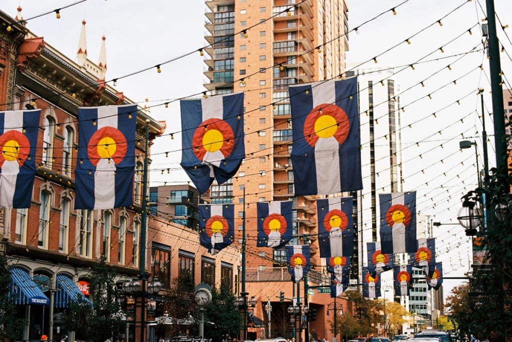 Colorado Day flag