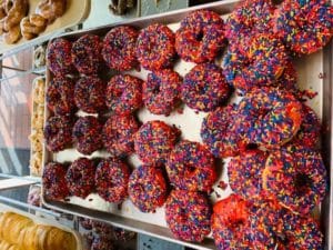 Donuts from Yummy's Donut House in Denver